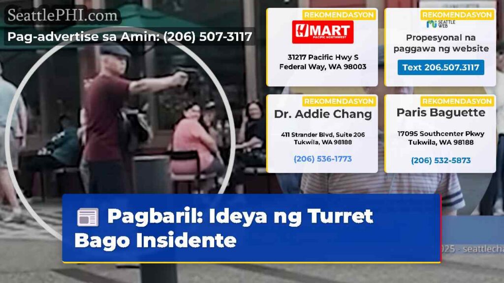 Pagbaril: Ideya ng Turret Bago Insidente