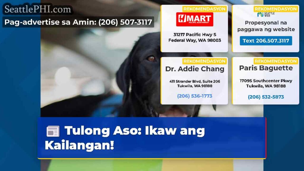 Tulong Aso: Ikaw ang Kailangan!