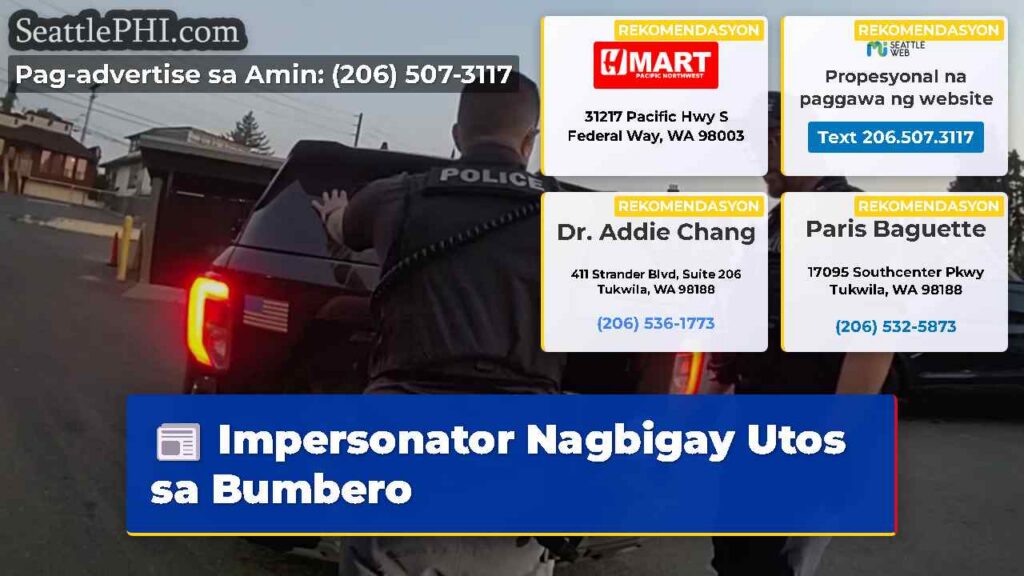Impersonator Nagbigay Utos sa Bumbero