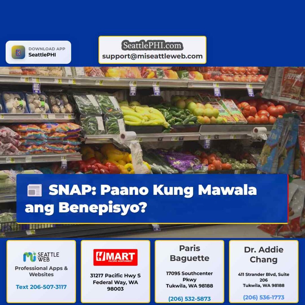 SNAP: Paano Kung Mawala ang Benepisyo?