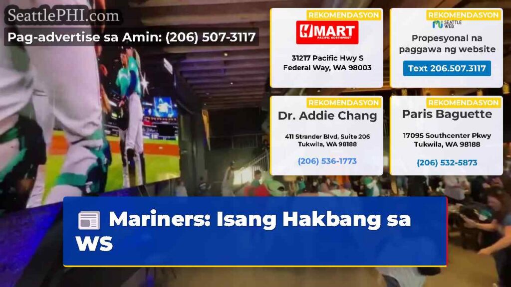 Mariners: Isang Hakbang sa WS