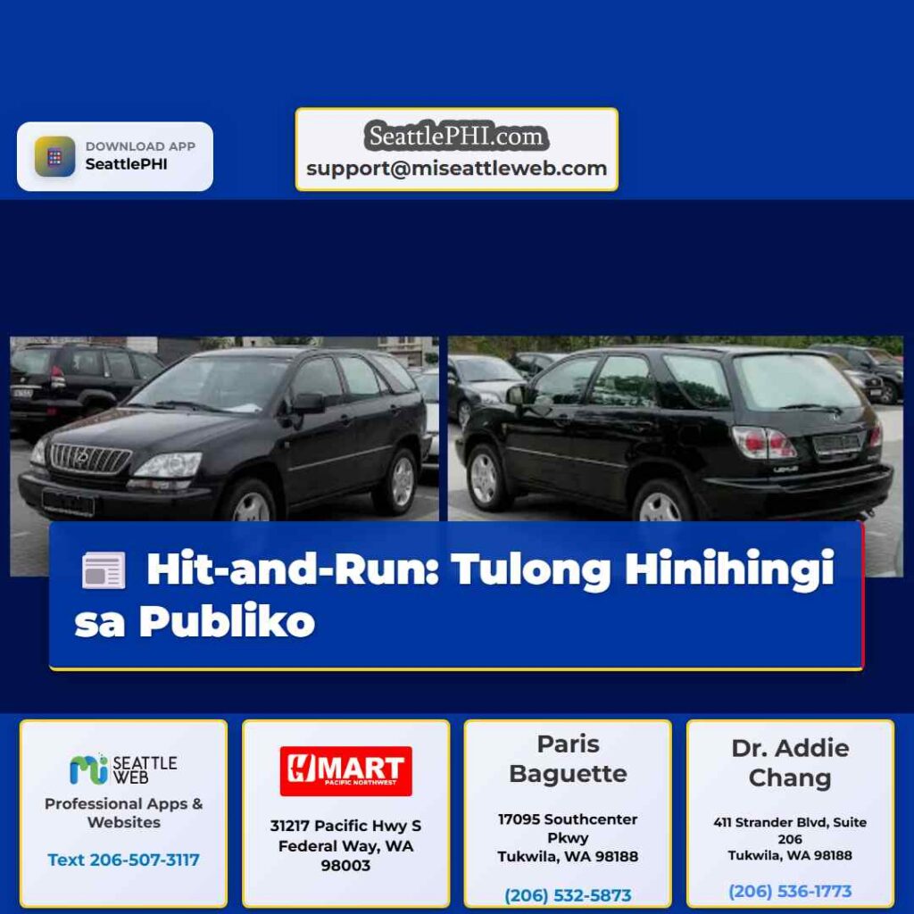 Hit-and-Run: Tulong Hinihingi sa Publiko
