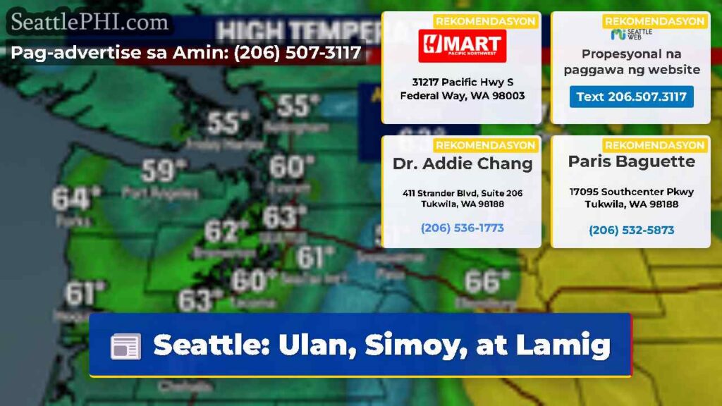 Seattle: Ulan, Simoy, at Lamig