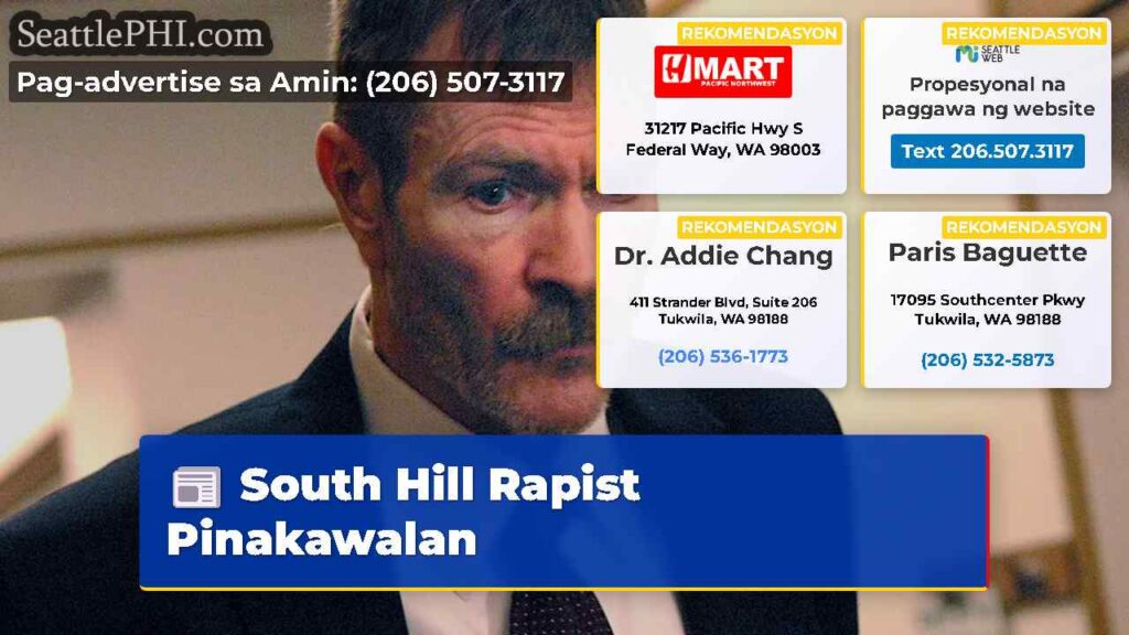 South Hill Rapist Pinakawalan