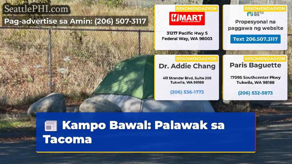 Kampo Bawal: Palawak sa Tacoma