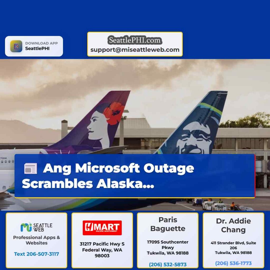 Ang Microsoft Outage Scrambles Alaska...