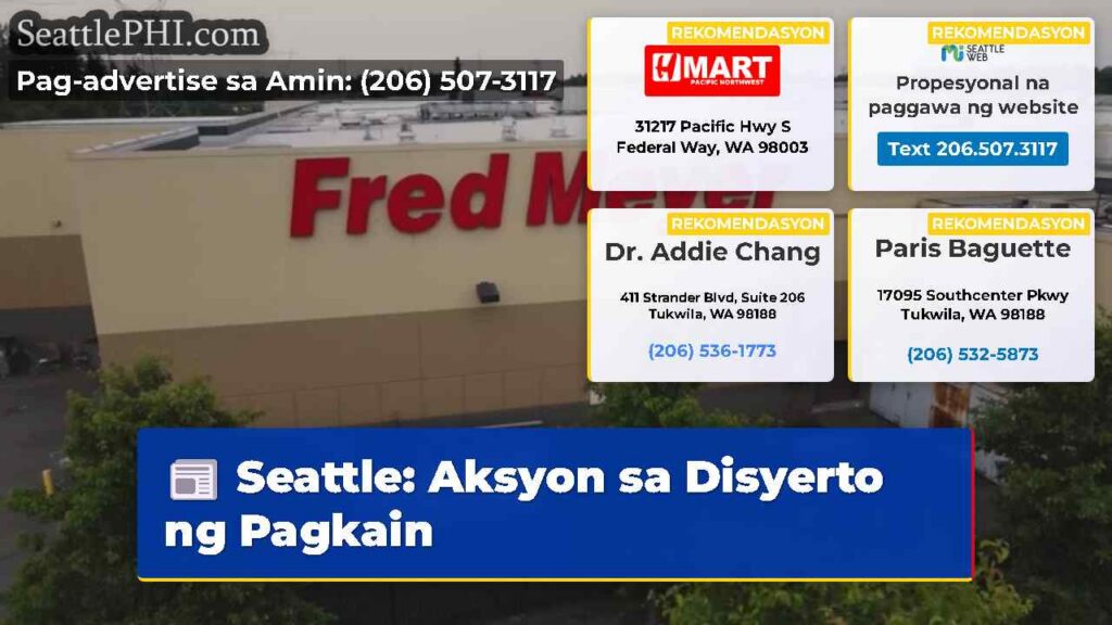Seattle: Aksyon sa Disyerto ng Pagkain