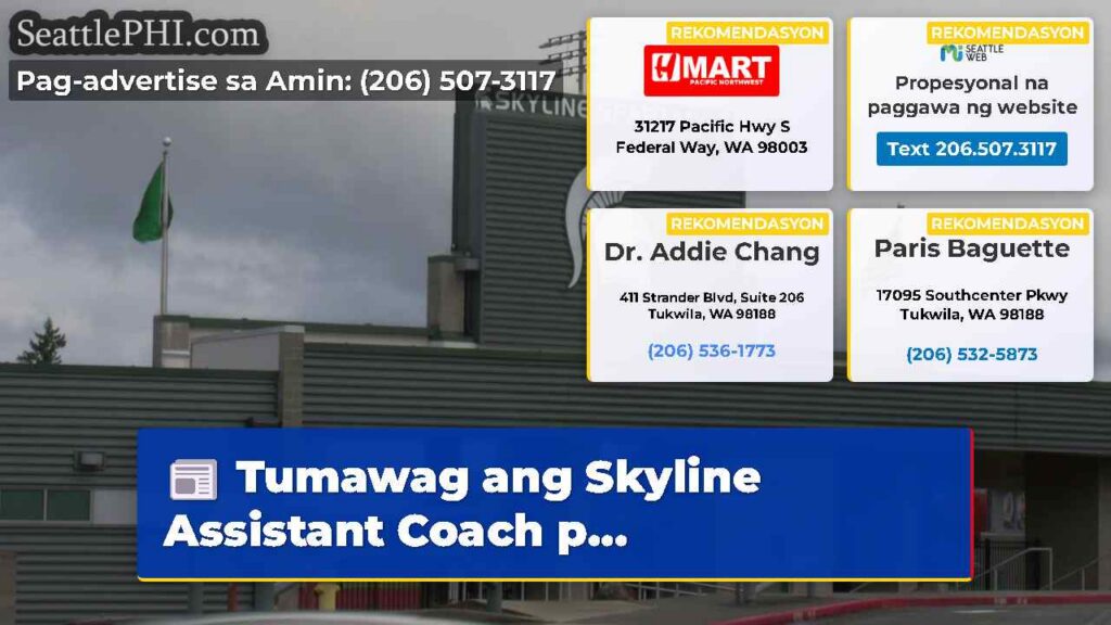 Tumawag ang Skyline Assistant Coach p...