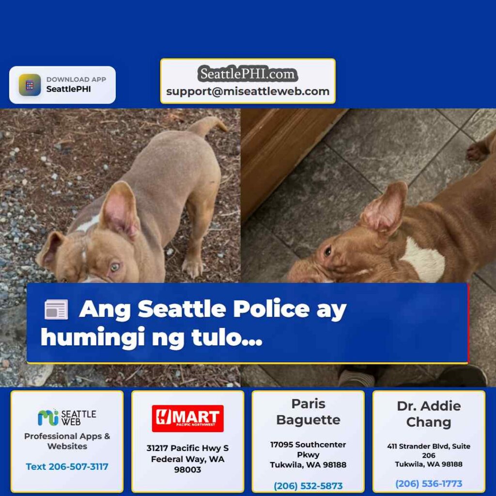Ang Seattle Police ay humingi ng tulo...