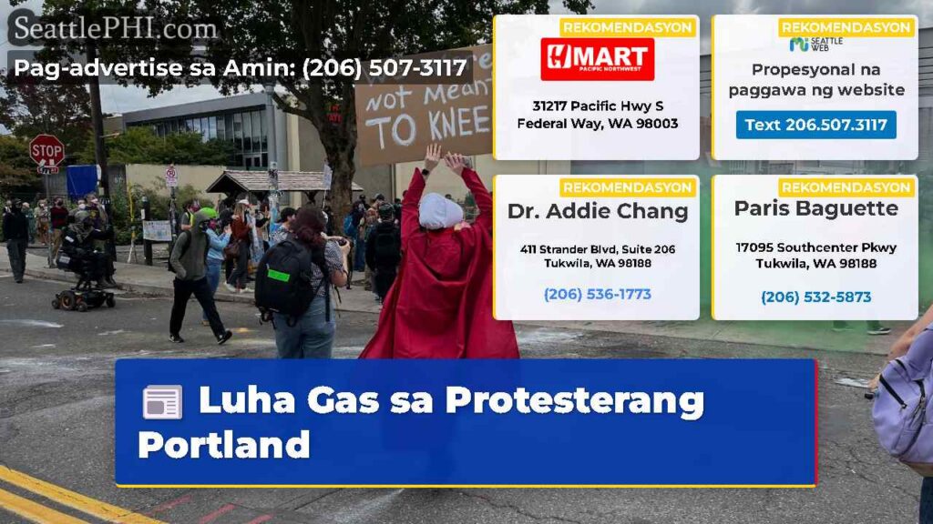Luha Gas sa Protesterang Portland