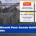 Blewett Pass Sarado Dahil sa Niyebe