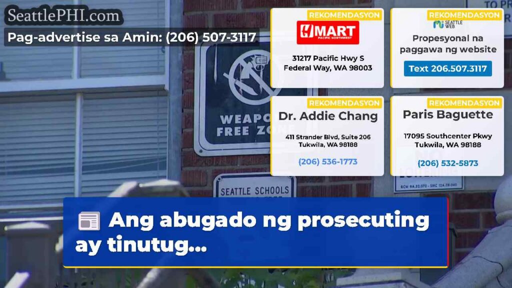 Ang abugado ng prosecuting ay tinutug...