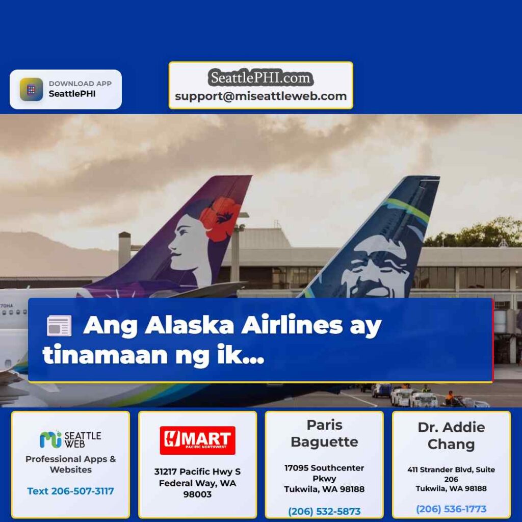 Ang Alaska Airlines ay tinamaan ng ik...