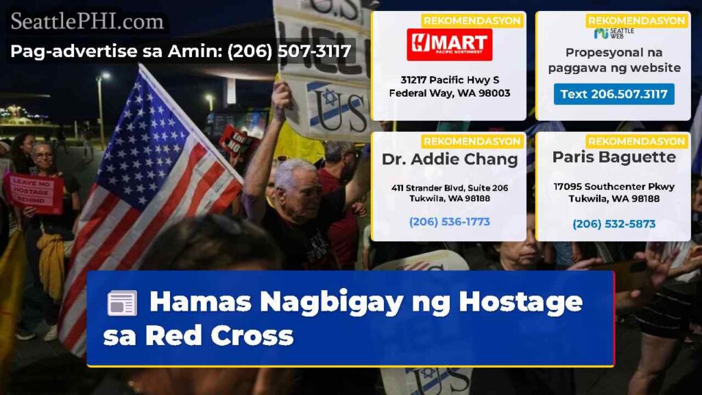Hamas Nagbigay ng Hostage sa Red Cross