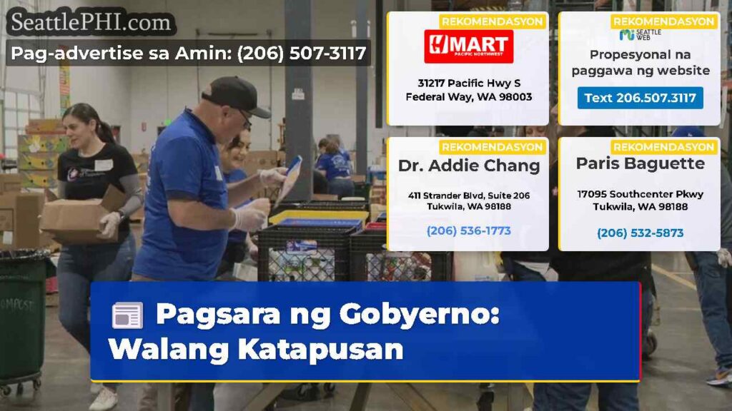 Pagsara ng Gobyerno: Walang Katapusan