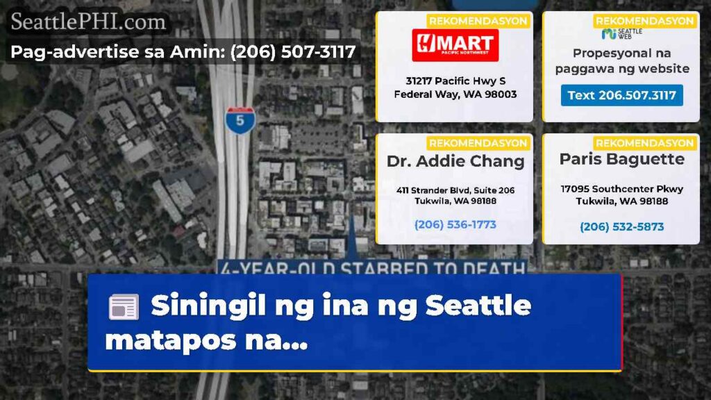 Siningil ng ina ng Seattle matapos na...