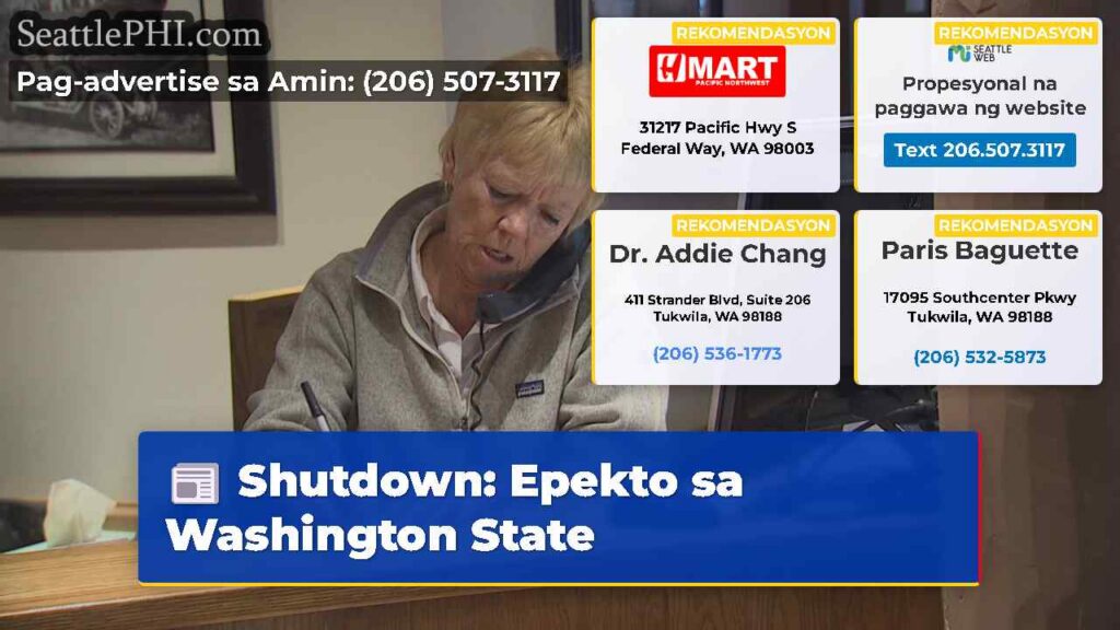 Shutdown: Epekto sa Washington State