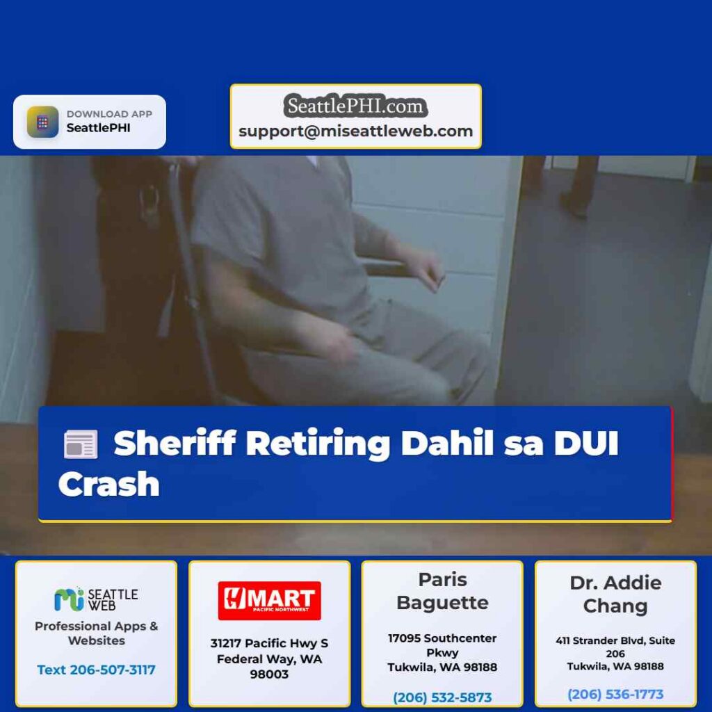 Sheriff Retiring Dahil sa DUI Crash