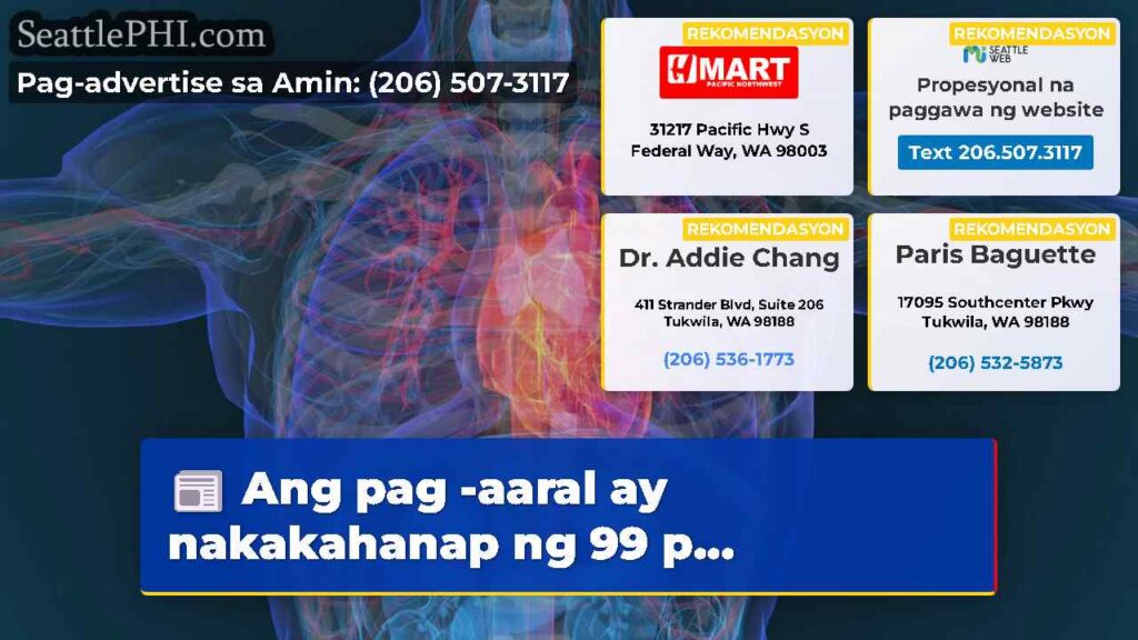 Ang pag -aaral ay nakakahanap ng 99 p...