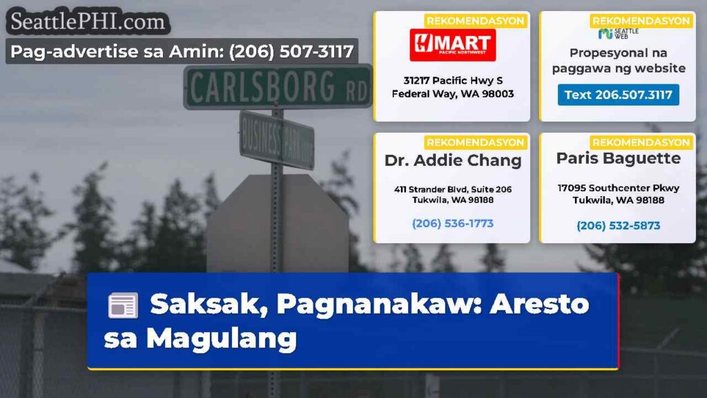 Saksak, Pagnanakaw: Aresto sa Magulang