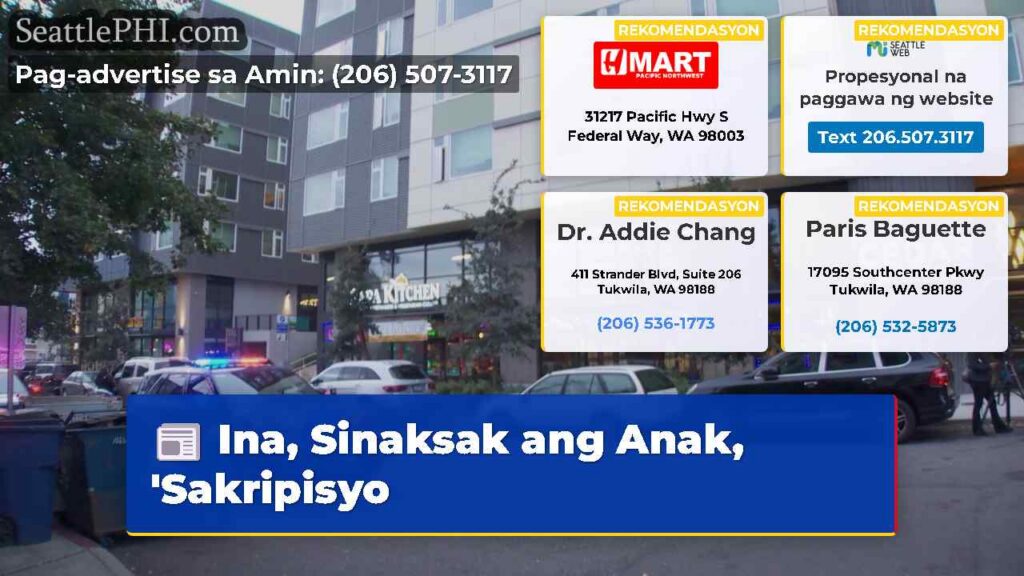Ina, Sinaksak ang Anak, 'Sakripisyo
