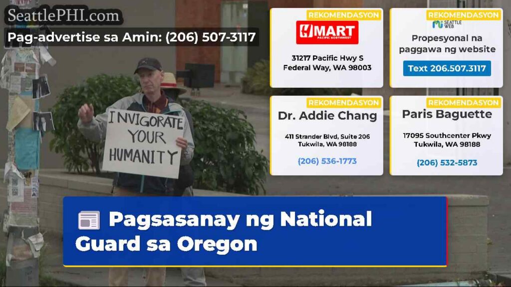 Pagsasanay ng National Guard sa Oregon
