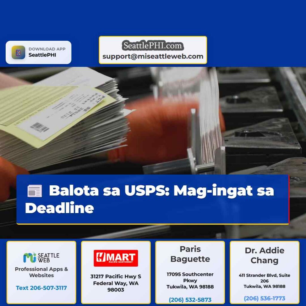 Balota sa USPS: Mag-ingat sa Deadline