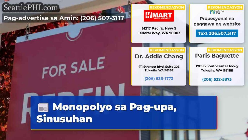 Monopolyo sa Pag-upa, Sinusuhan