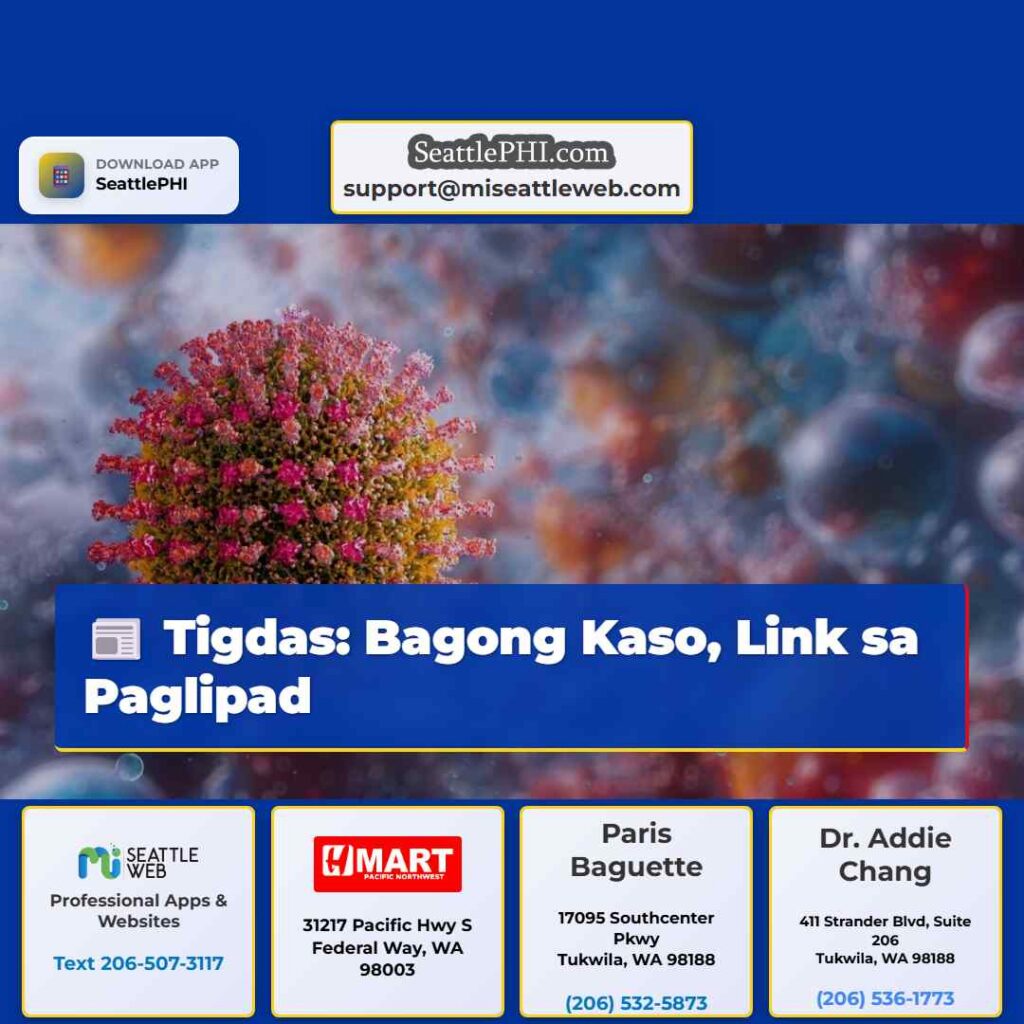 Tigdas: Bagong Kaso, Link sa Paglipad