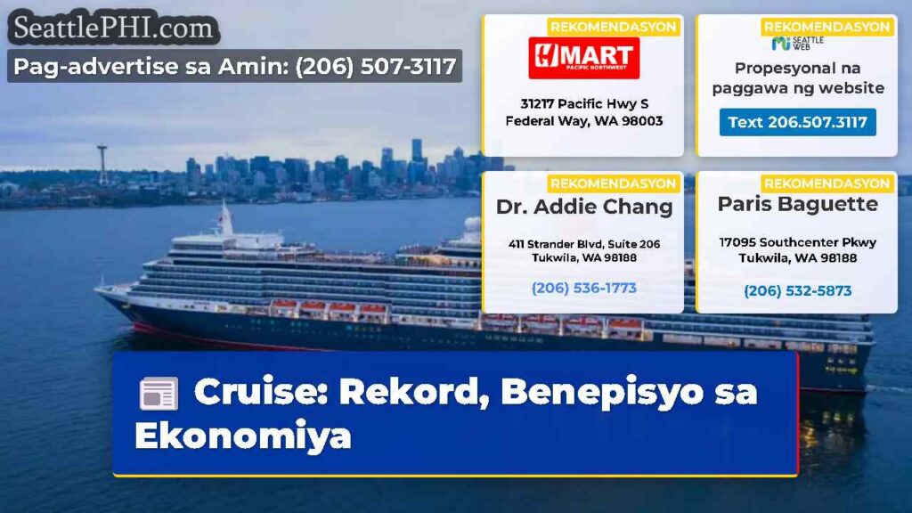 Cruise: Rekord, Benepisyo sa Ekonomiya