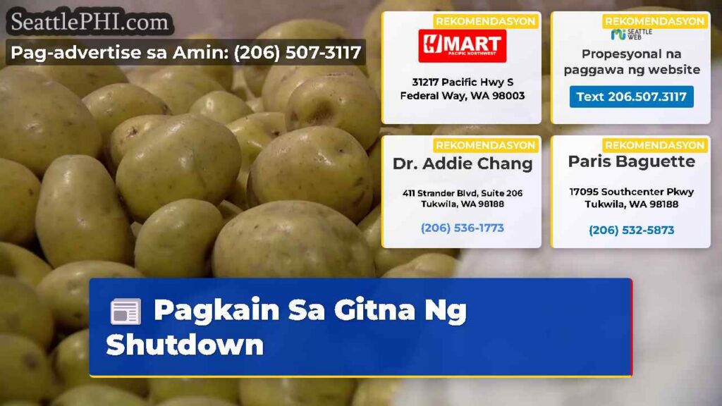 Pagkain Sa Gitna Ng Shutdown