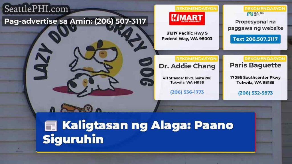 Kaligtasan ng Alaga: Paano Siguruhin