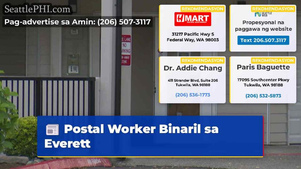 Postal Worker Binaril sa Everett