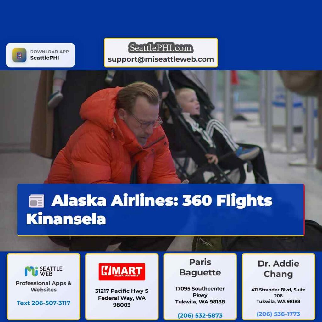 Alaska Airlines: 360 Flights Kinansela