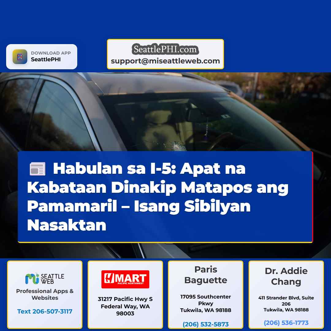 Habulan at Pamamaril sa I-5 Apat na Kabataan Dinakip Matapos ang Insidente