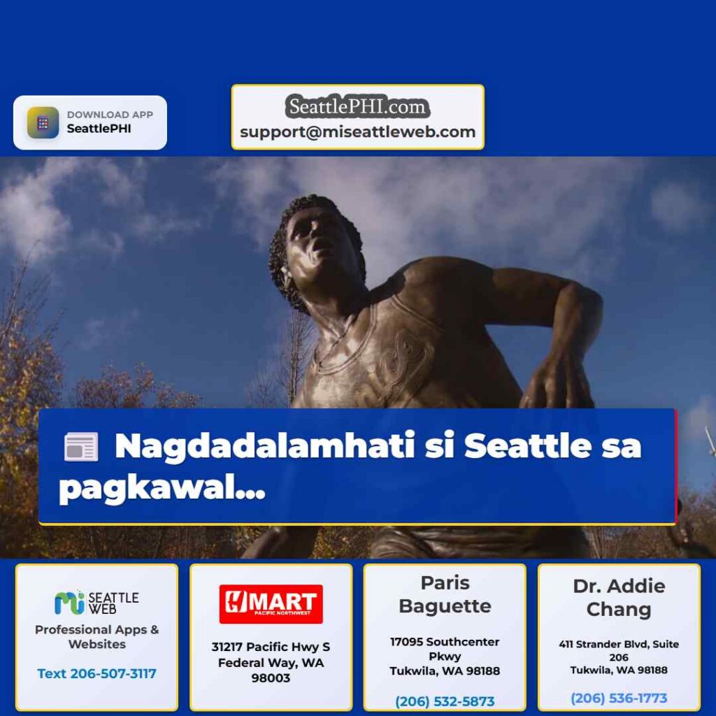 Nagdadalamhati si Seattle sa pagkawal...