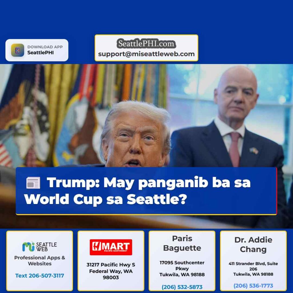 Trump: May panganib ba sa World Cup sa Seattle?