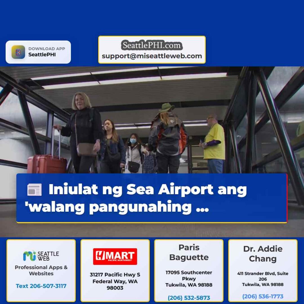 Iniulat ng Sea Airport ang 'walang pangunahing ...