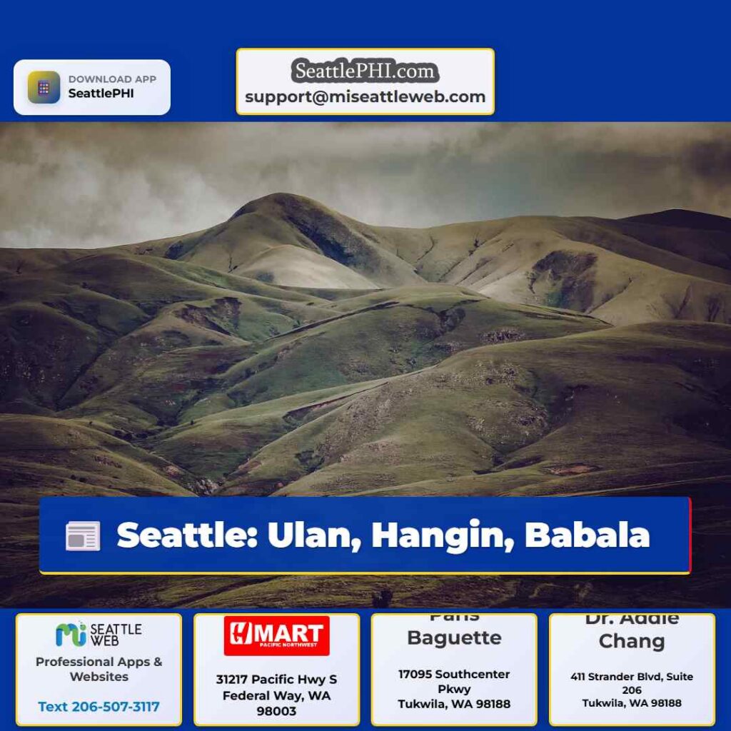 Seattle: Ulan, Hangin, Babala