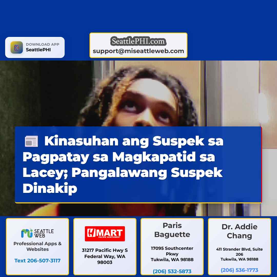 Kinasuhan ang Suspek sa Pagpatay sa Magkapatid sa