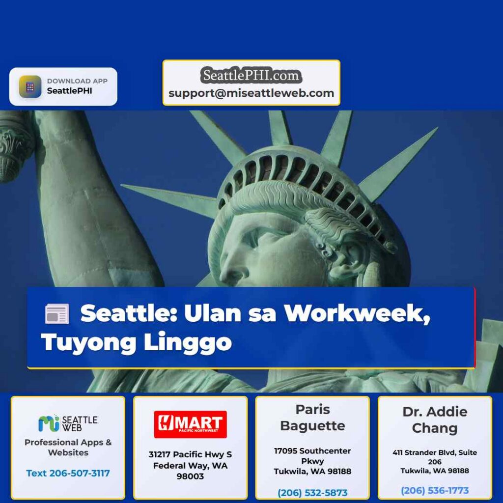 Seattle: Ulan sa Workweek, Tuyong Linggo