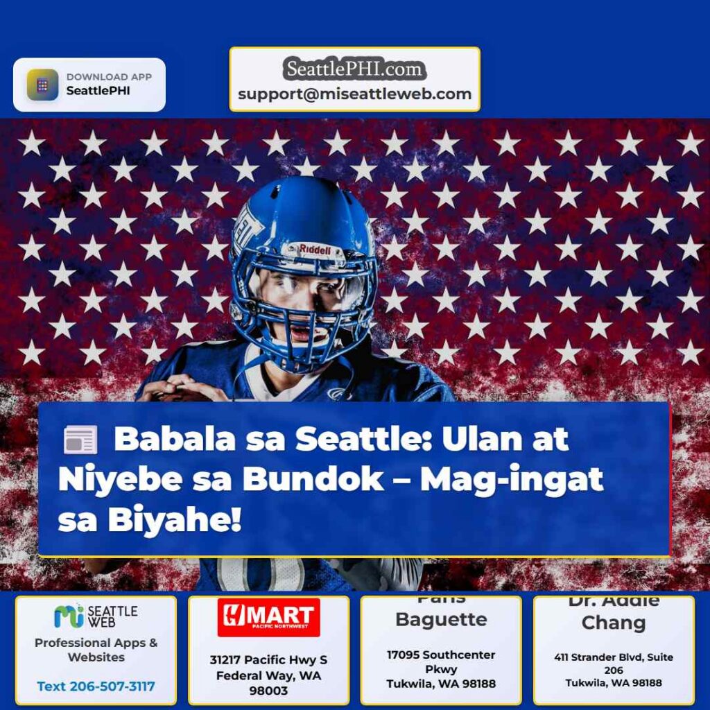 Babala sa Seattle: Ulan at Niyebe sa Bundok –