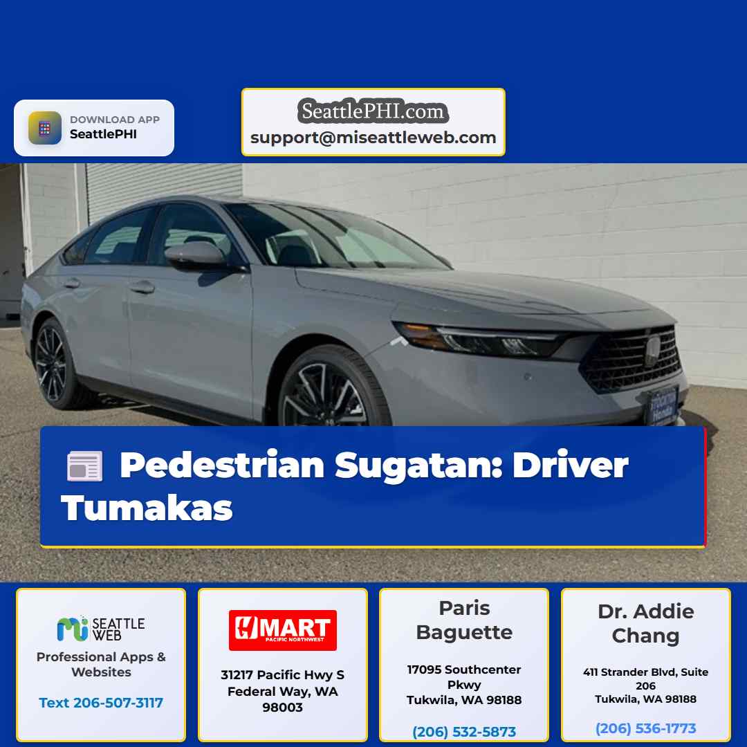 Pedestrian Sugatan: Driver Tumakas