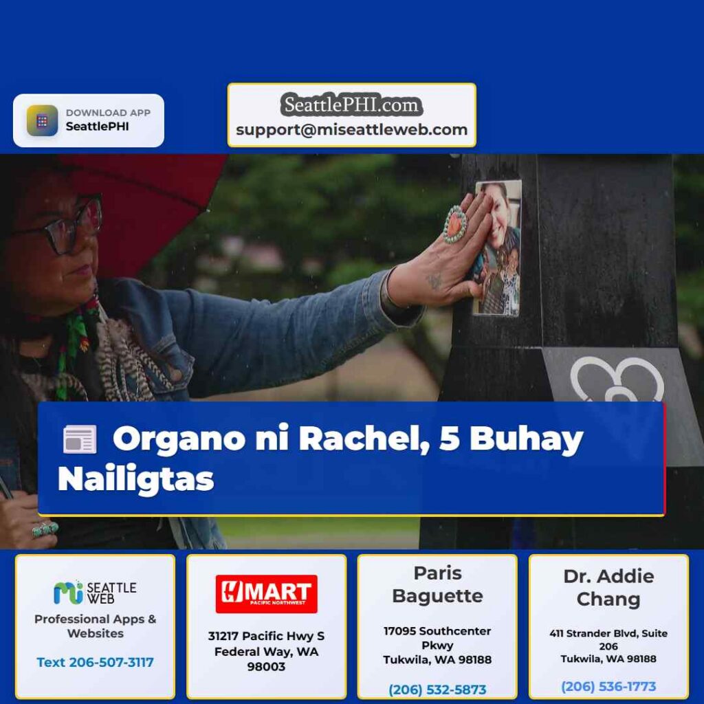 Organo ni Rachel, 5 Buhay Nailigtas