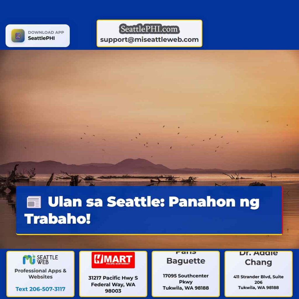 Ulan sa Seattle: Panahon ng Trabaho!