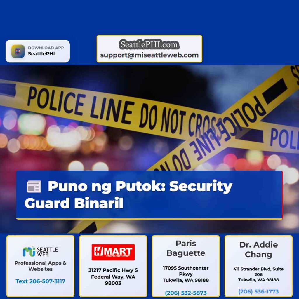 Puno ng Putok: Security Guard Binaril