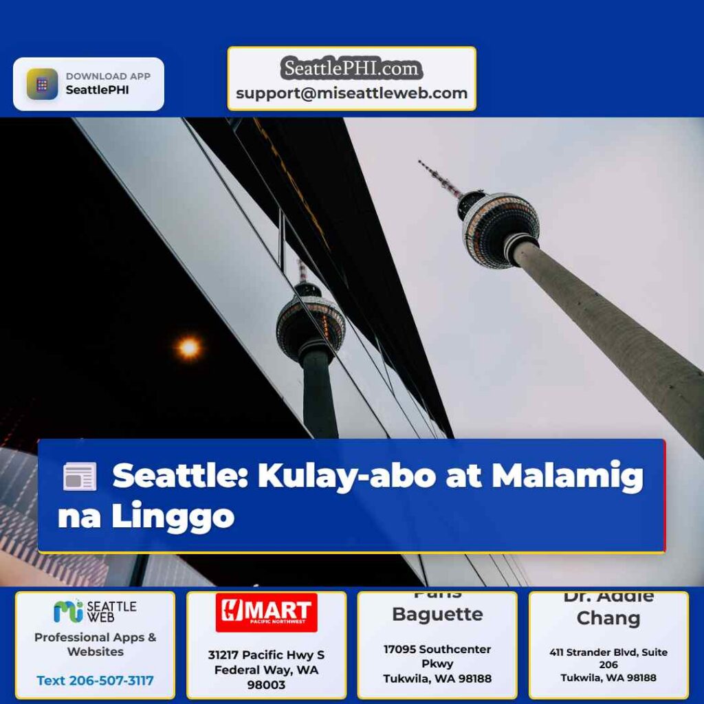 Seattle: Kulay-abo at Malamig na Linggo