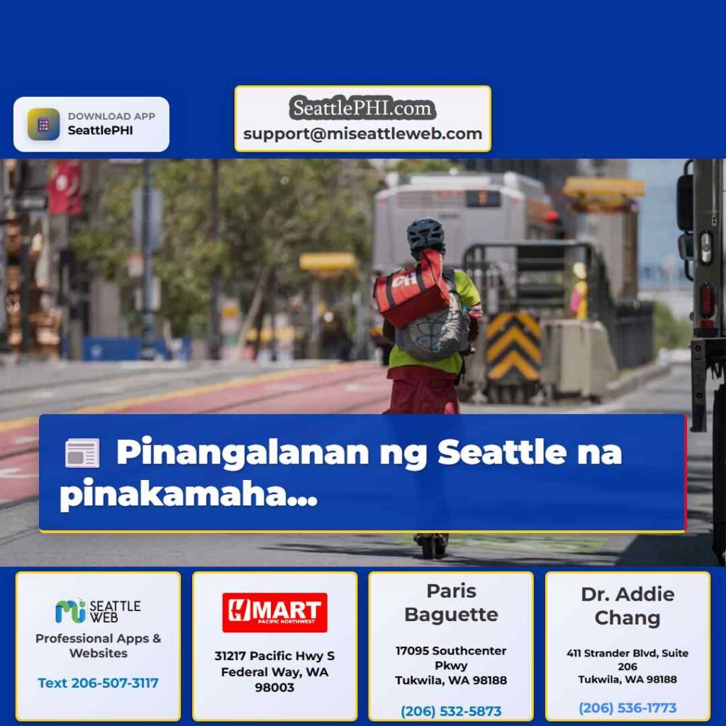 Pinangalanan ng Seattle na pinakamaha...