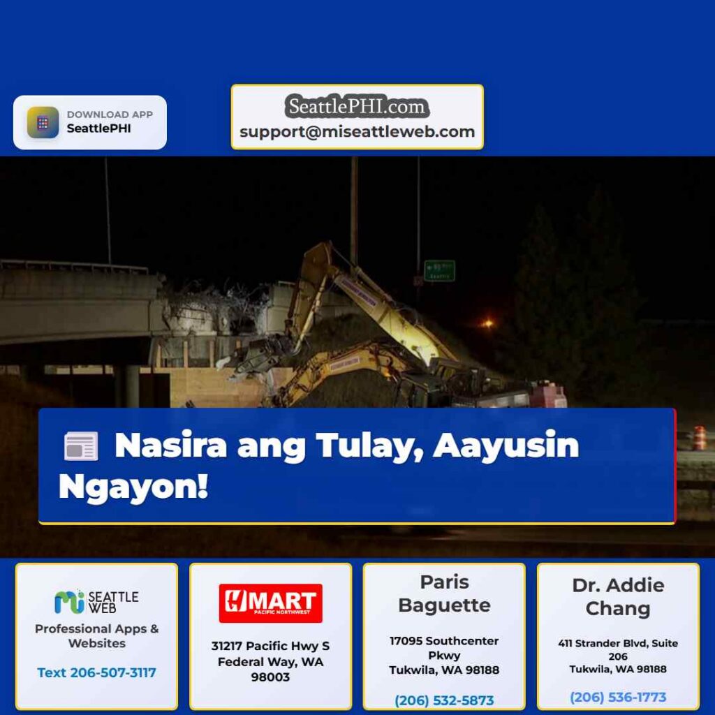 Nasira ang Tulay, Aayusin Ngayon!