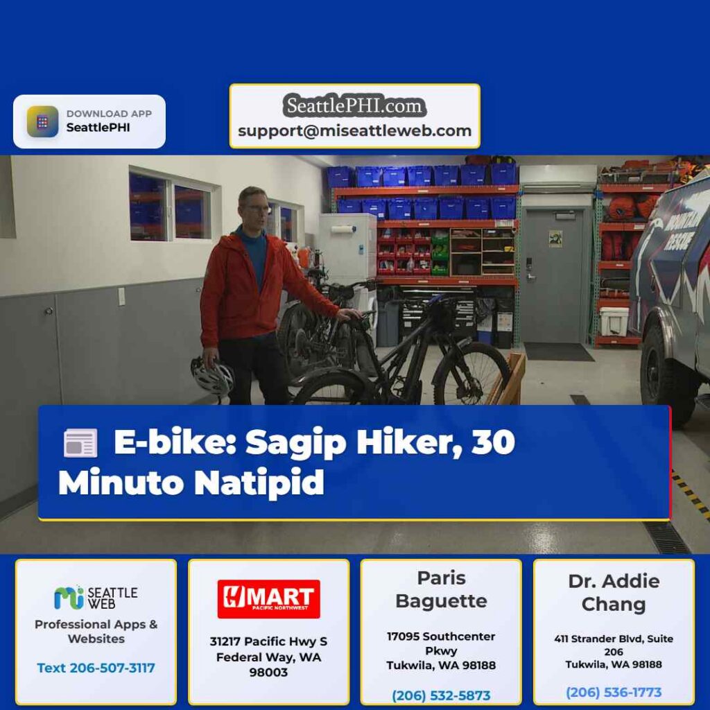 E-bike: Sagip Hiker, 30 Minuto Natipid